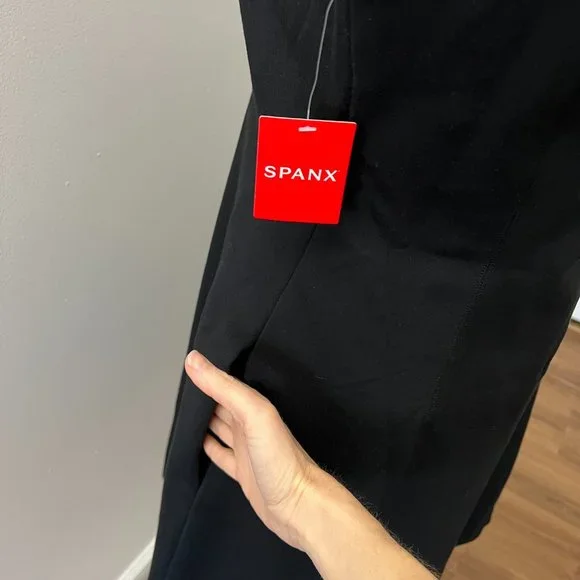 NEW Spanx Perfect Fit & Flare Minidress Black - Picture 12 of 16